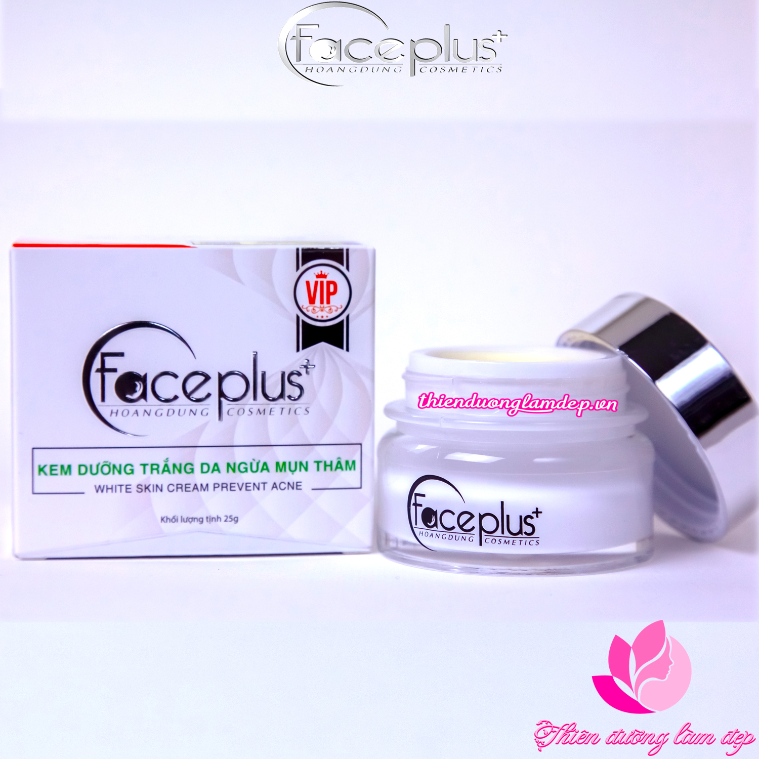 Kem dưỡng trắng da - Ngừa mụn thâm 15g FacePlus+