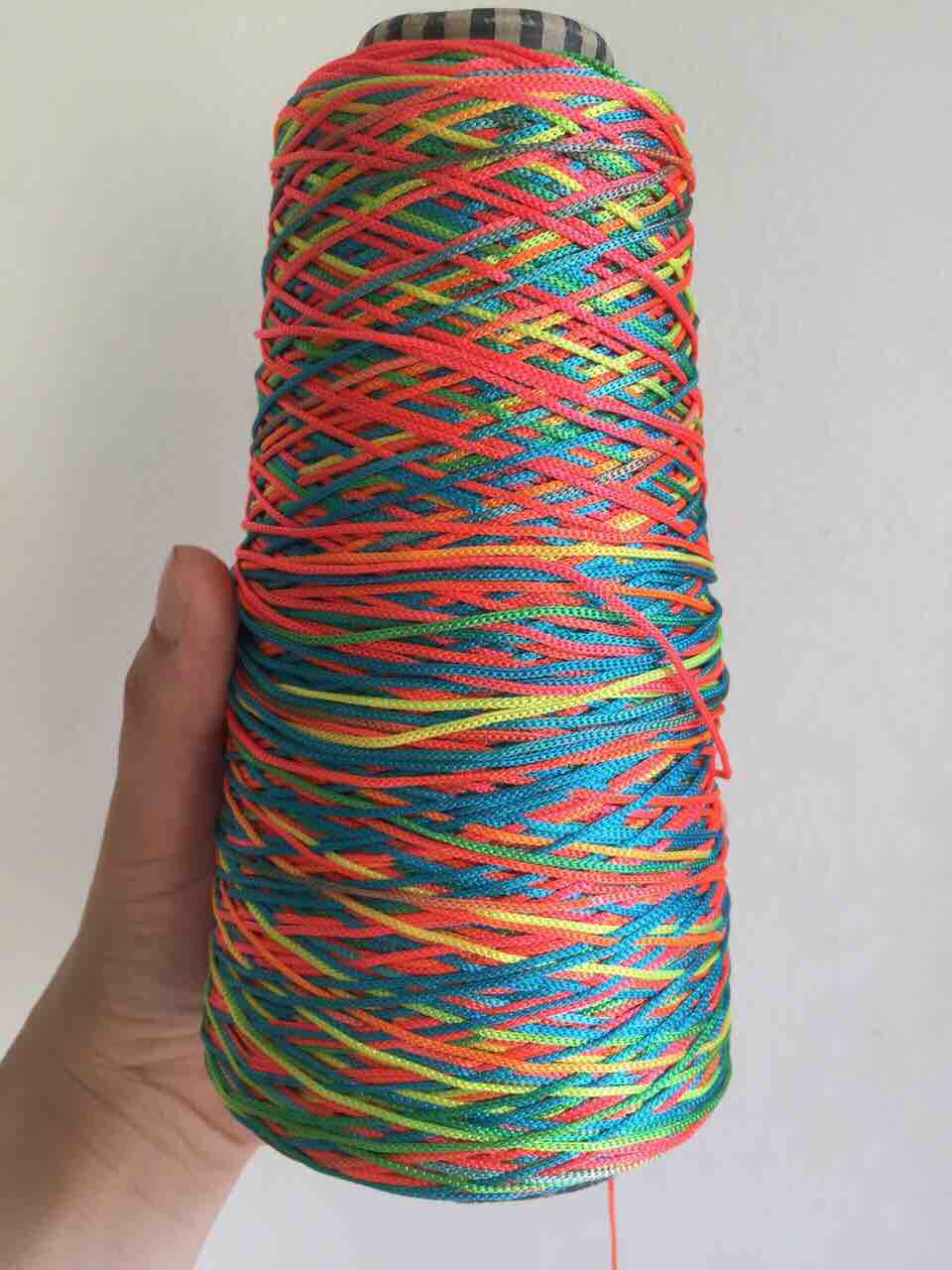 [HCM]Cuộn chỉ dù ngũ sắc dùng làm vòng 1mm