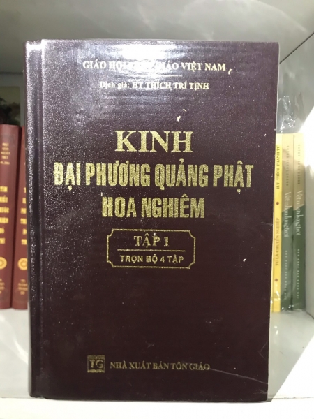 Kinh Đại Phương Quảng Phật Hoa Nghiêm (Trọn Bộ 4 Tập) - Bản Đẹp
