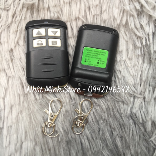 Remote cửa cuốn mã gạt 433 Mhz chống nước