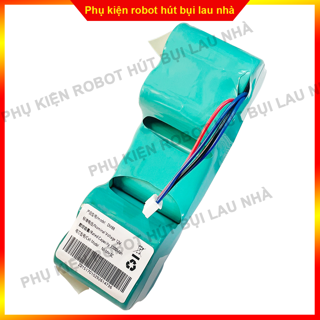 Pin robot hút bụi Ecovacs DN33, DN36, DN39, DN320 - BẢO HÀNH 3 THÁNG (LỖI 1 ĐỔI 1)