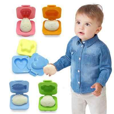 Bộ 6 khuôn cơm bento hình thú cho bé
