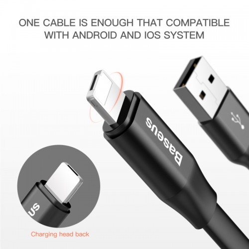 Cáp sạc Baseus Lightning Portable 23cm