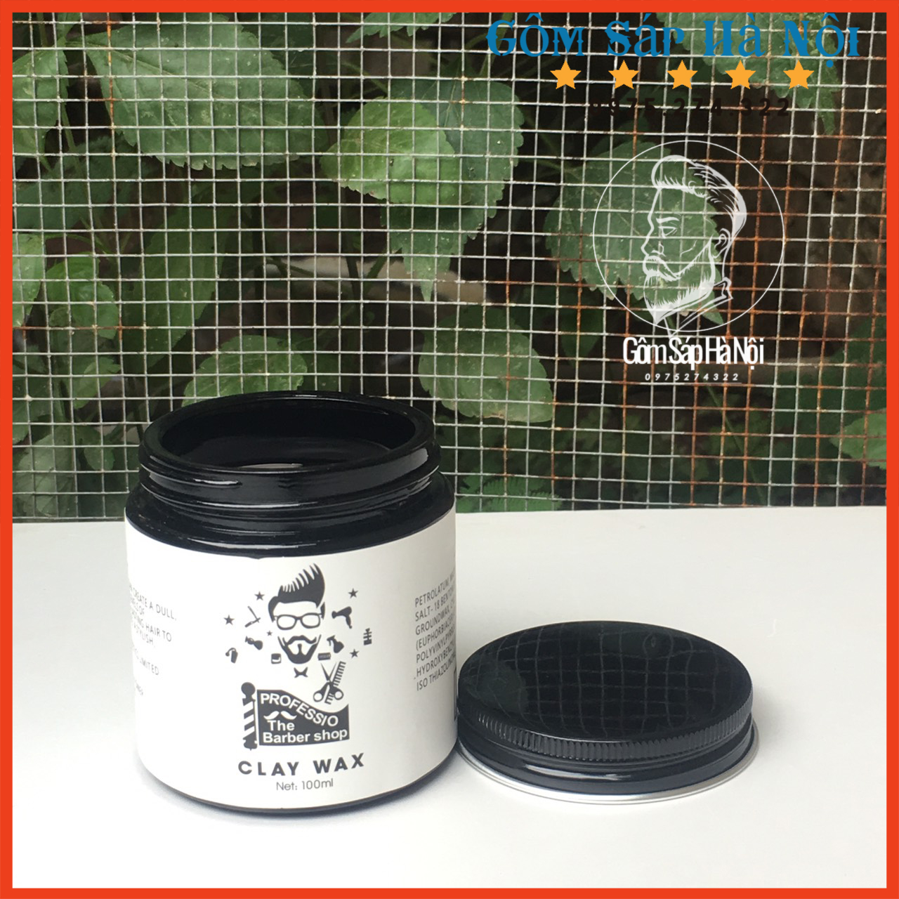 Sáp Tạo Kiểu Tóc Clay Wax Professio (Siêu Tạo Kiểu)