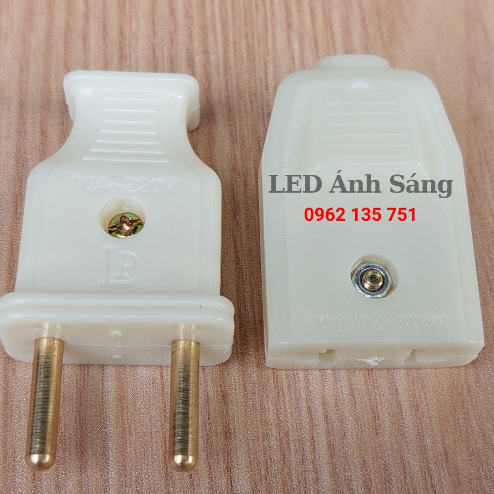 Combo 10 phích cắm 4 ly, phích nối âm Fanagold