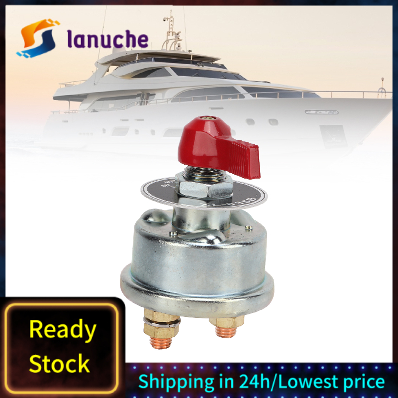 Battery Kill Switch 24‑48V Universal Battery Disconnect Switch for Motorcycles for Boats for Cars