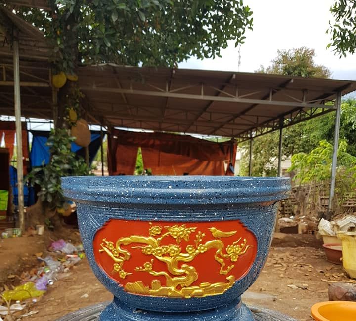 Khuôn đúc chậu cảnh tròn 32 (khuôn chậu ABS có lòng trong)