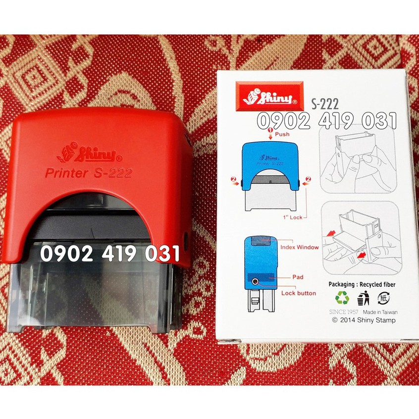 Con dấu chức danh Giám Đốc - Thương hiệu Shiny S-222