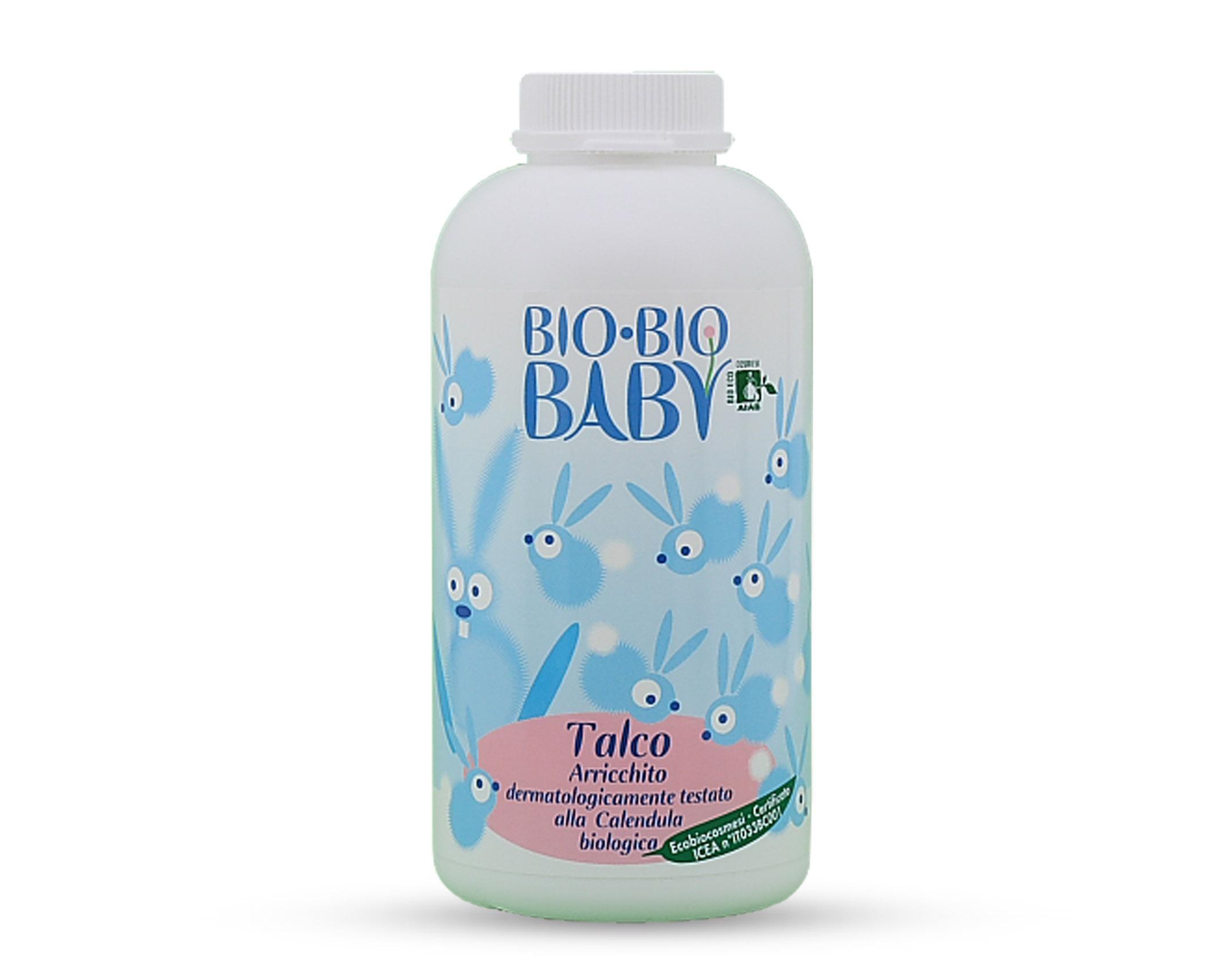 PHẤN RÔM ORGANIC Bio Bio Baby nhập khẩu Ý