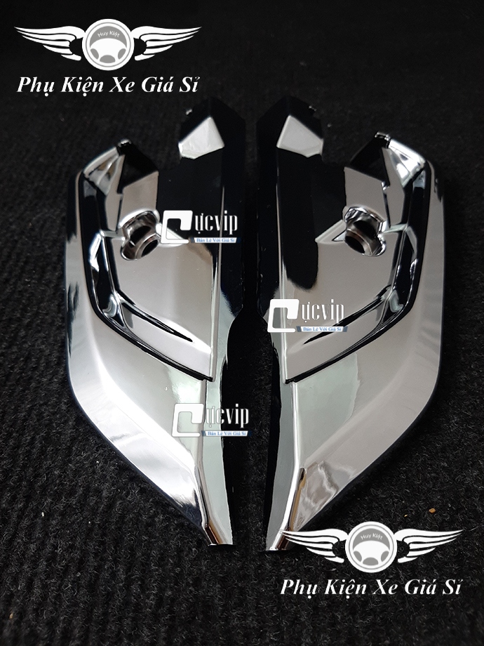 [HCM]Ốp Gác Chân Sau SH 2017 - 2019 Xi Inox Cao Cấp MS2003