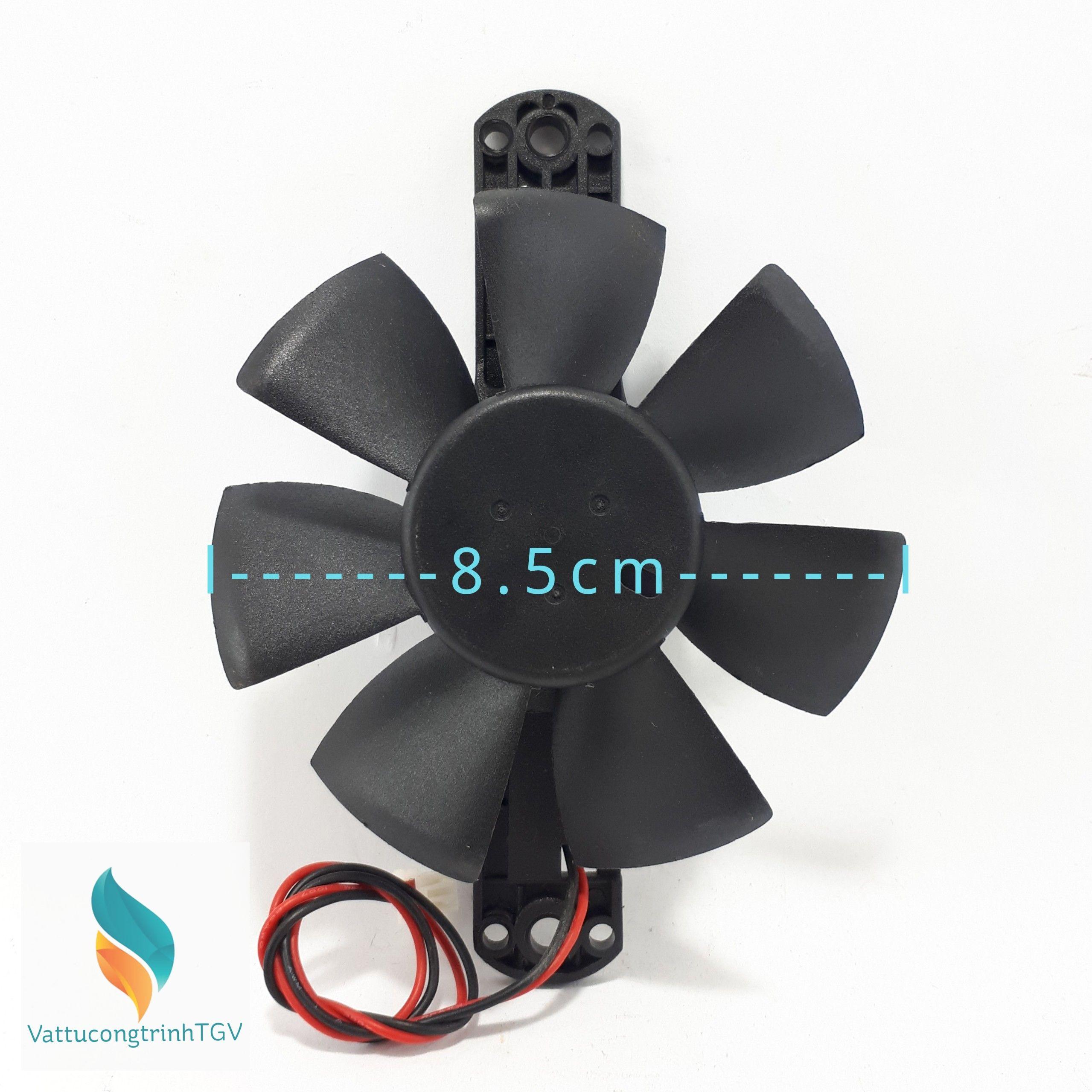 Quạt tản nhiệt cho bếp từ 12VDC-0.32A , ĐK 8.5cm