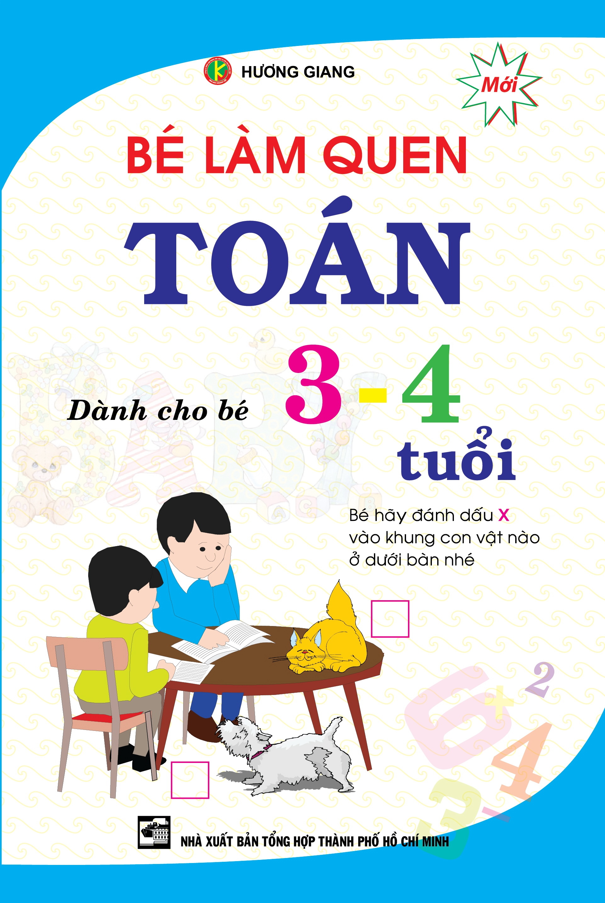 Fahasa - Bé Làm Quen Toán 3-4 Tuổi