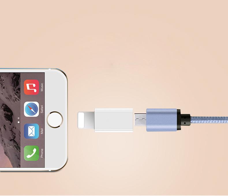 Đầu chuyển đổi từ MICRO USB sang LIGHTNING (IPHONE)
