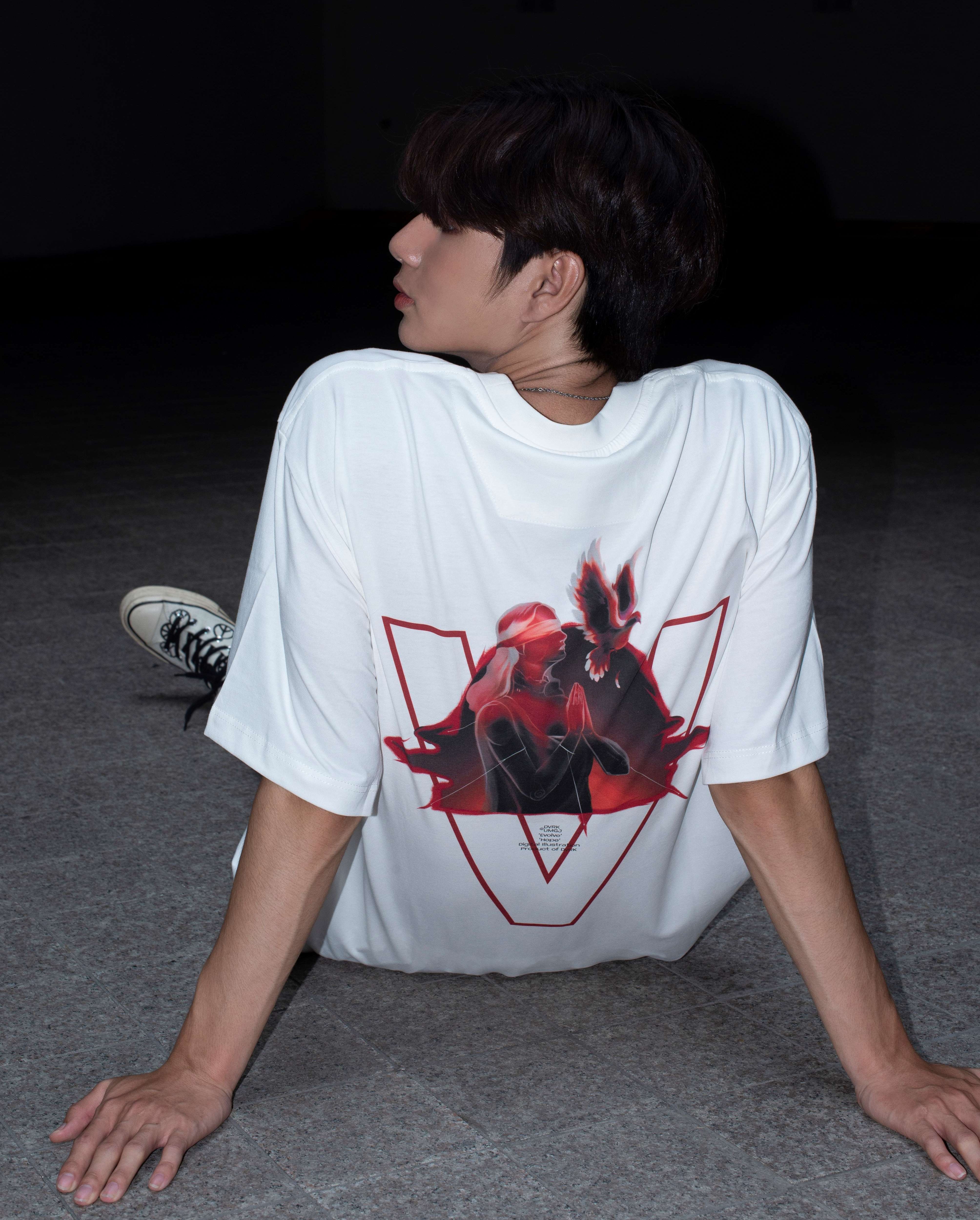 DVRK - ÁO THUN TAY NGẮN HOPE - DVRK - 21SS