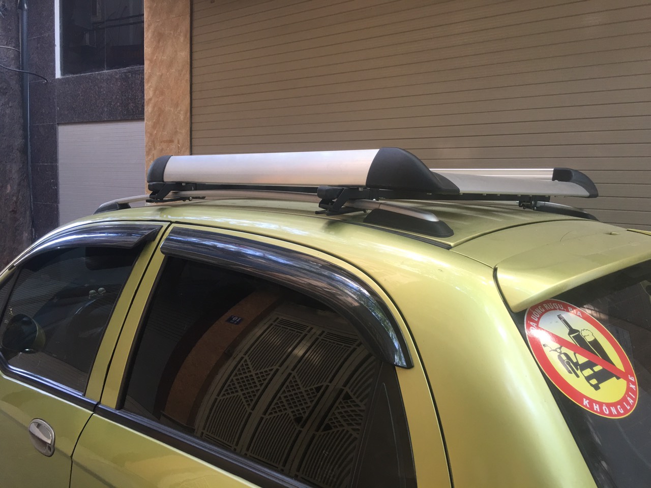 Bộ giá nóc vuông cho xe Matiz