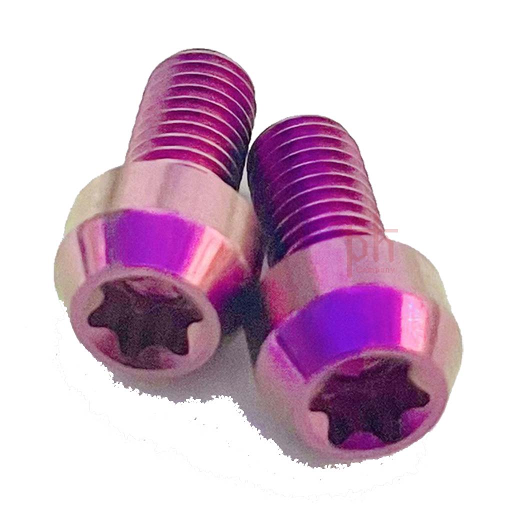 Ốc Gắng Đĩa Thắng ABS Titanium Gr5 Đầu Trụ-PHS