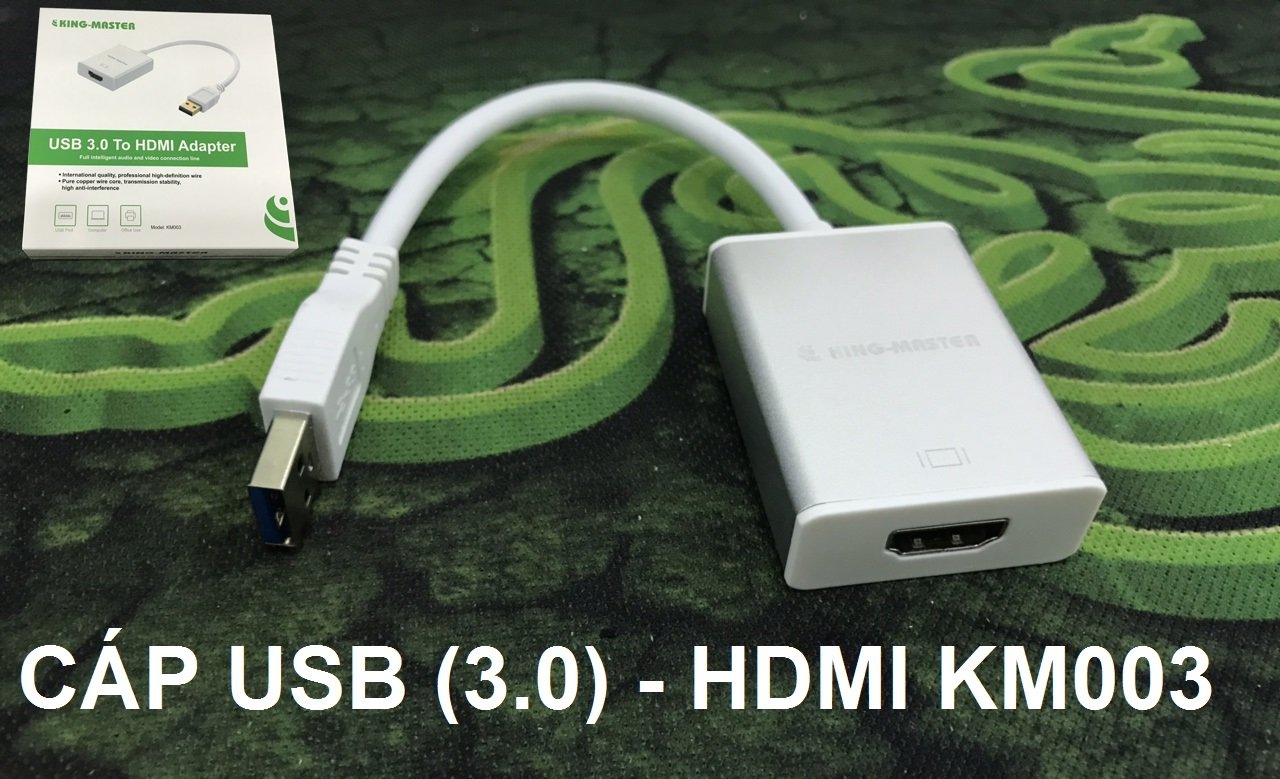 Cáp Chuyển Đổi USB 3.0 Ra HDMI KM003