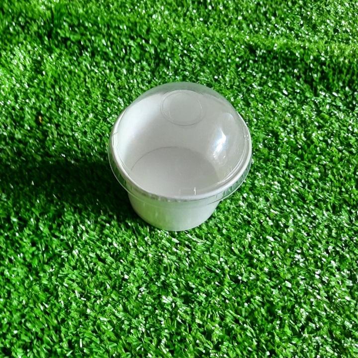 Ly Giấy Đưng Kem 200ml - Nắp Cầu ( 20 Cái/dây)