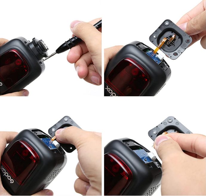 Chân đế Hotshoe đèn Flash Godox V860II Cho Sony