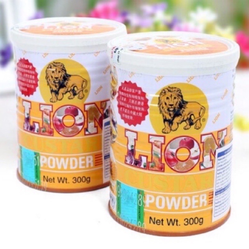 Bột sư tử lion custard 300gr