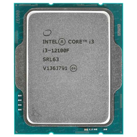 Bộ vi xử lý Intel Core i3 12100F - Bảo hành 36 Tháng Full box