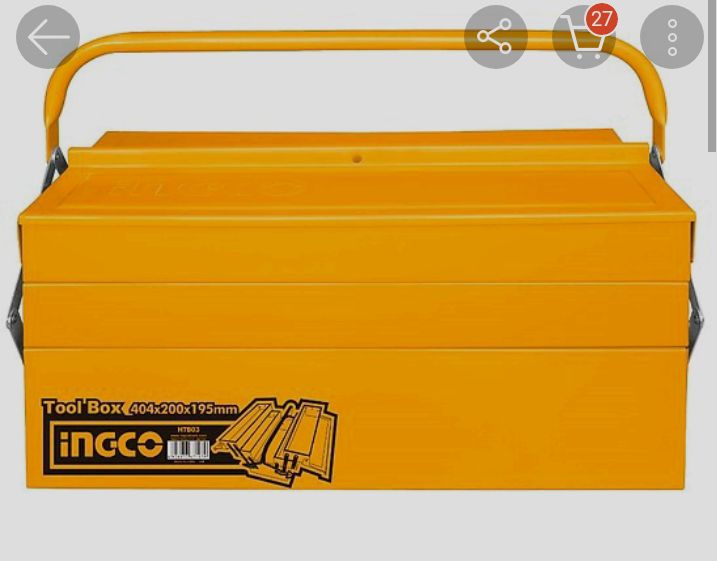 thùng đựng đồ nghề INGCO 3 dài 400mm