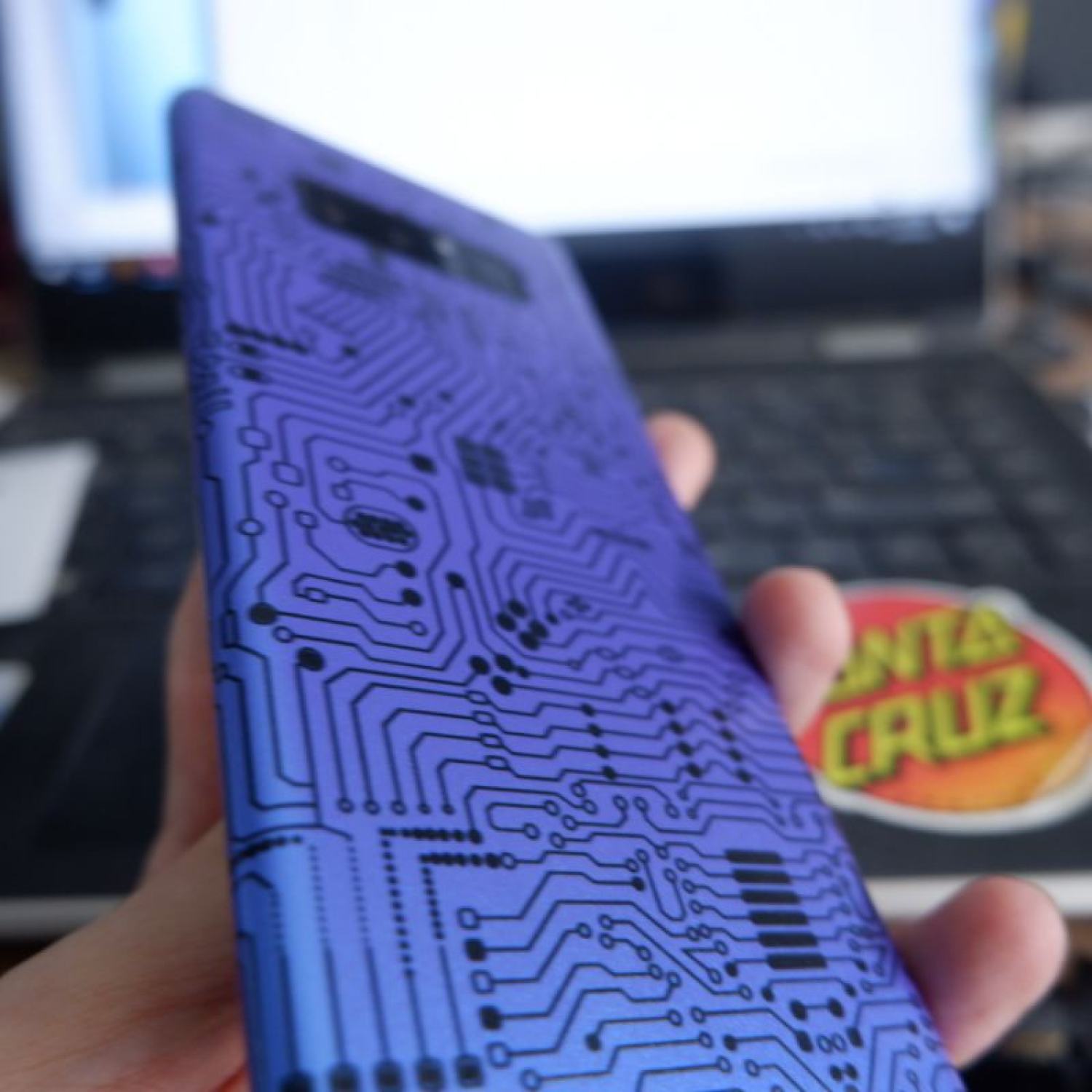 miếng dán skin samsung Note 8 , Note 9 full viền 3M Mỹ