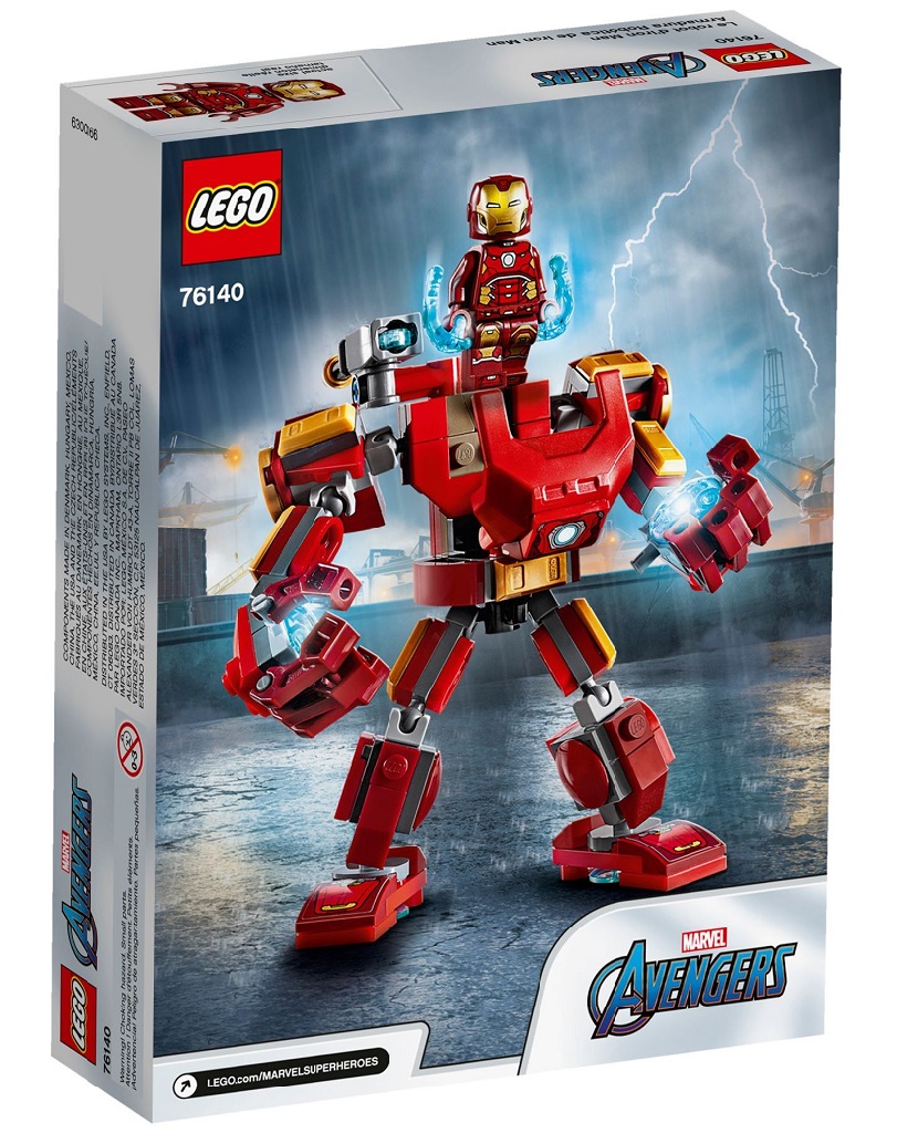 [HCM]Bộ lắp ráp Chiến Giáp Người Sắt - LEGO Marvel 76140 (148 Chi Tiết)