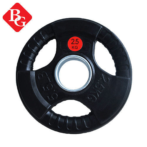 BÁO GIÁ BTẬP GYM | Shopee Lazada Sendo Tiki mới nhất 24 GYM - Tạ miếng, tạ bánh 3 lỗ cao cấp lõi thép đặc bọc cao su non 2.5kg Mẫu mới nhất 2021 (ø: 70mm)