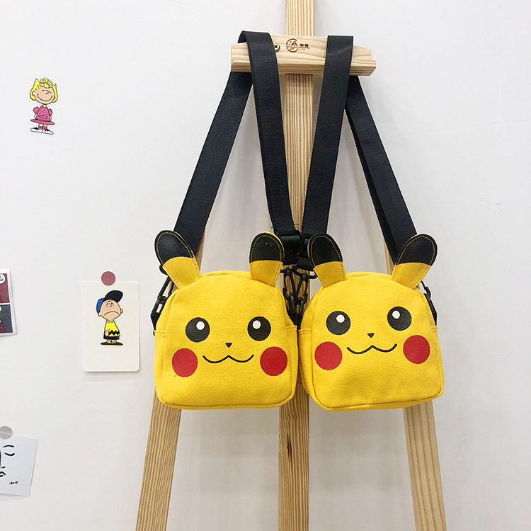 Túi Đeo Vai Pokemon Pikachu Túi Đưa Thư Hình Anime Hoạt Hình Cho Trẻ Em