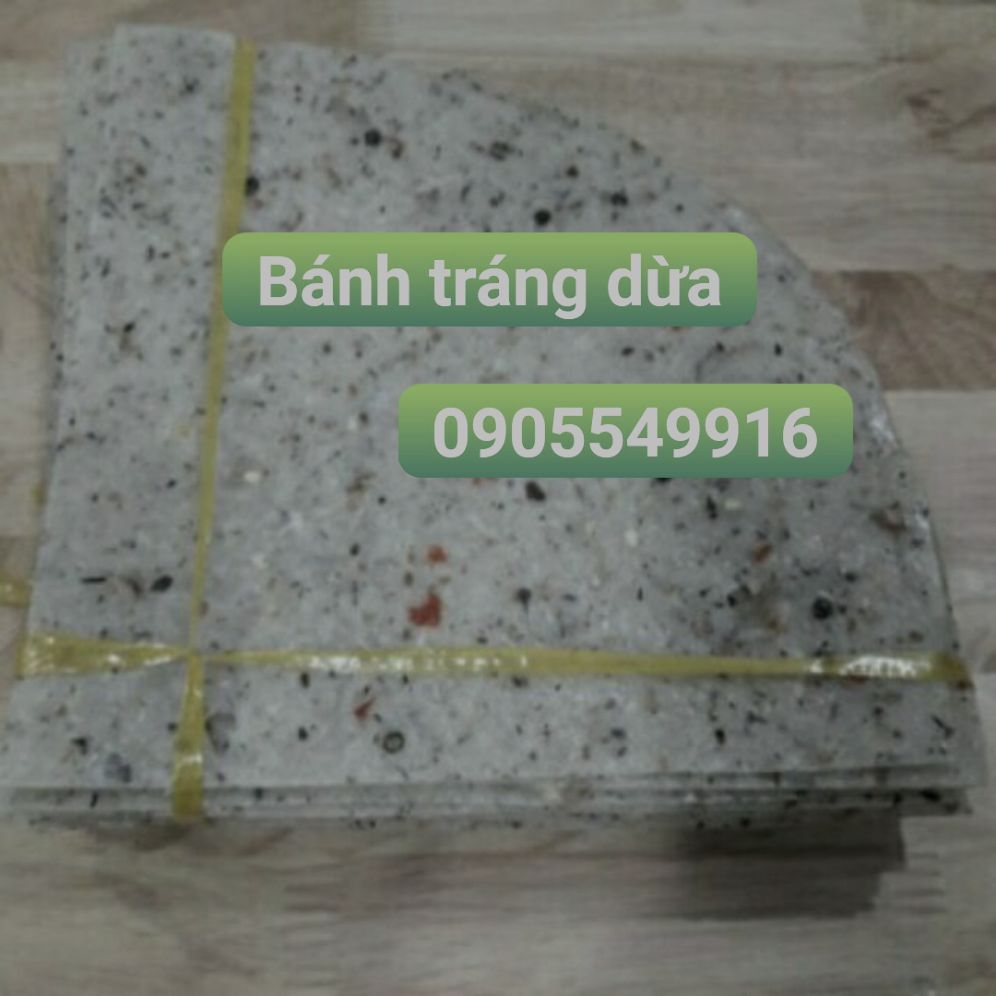 BÁNH TRÁNG DỪA ( NƯỚNG)