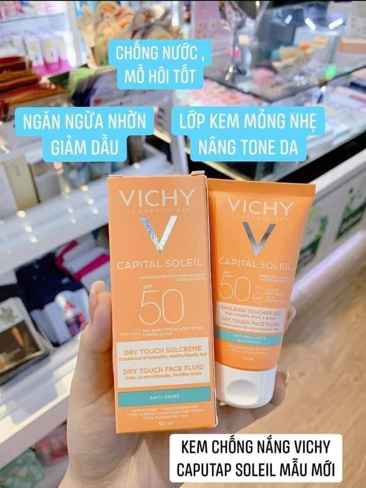 KEM CHỐNG NẮNG VICHY PHÁP ( mẫu mới nhất)