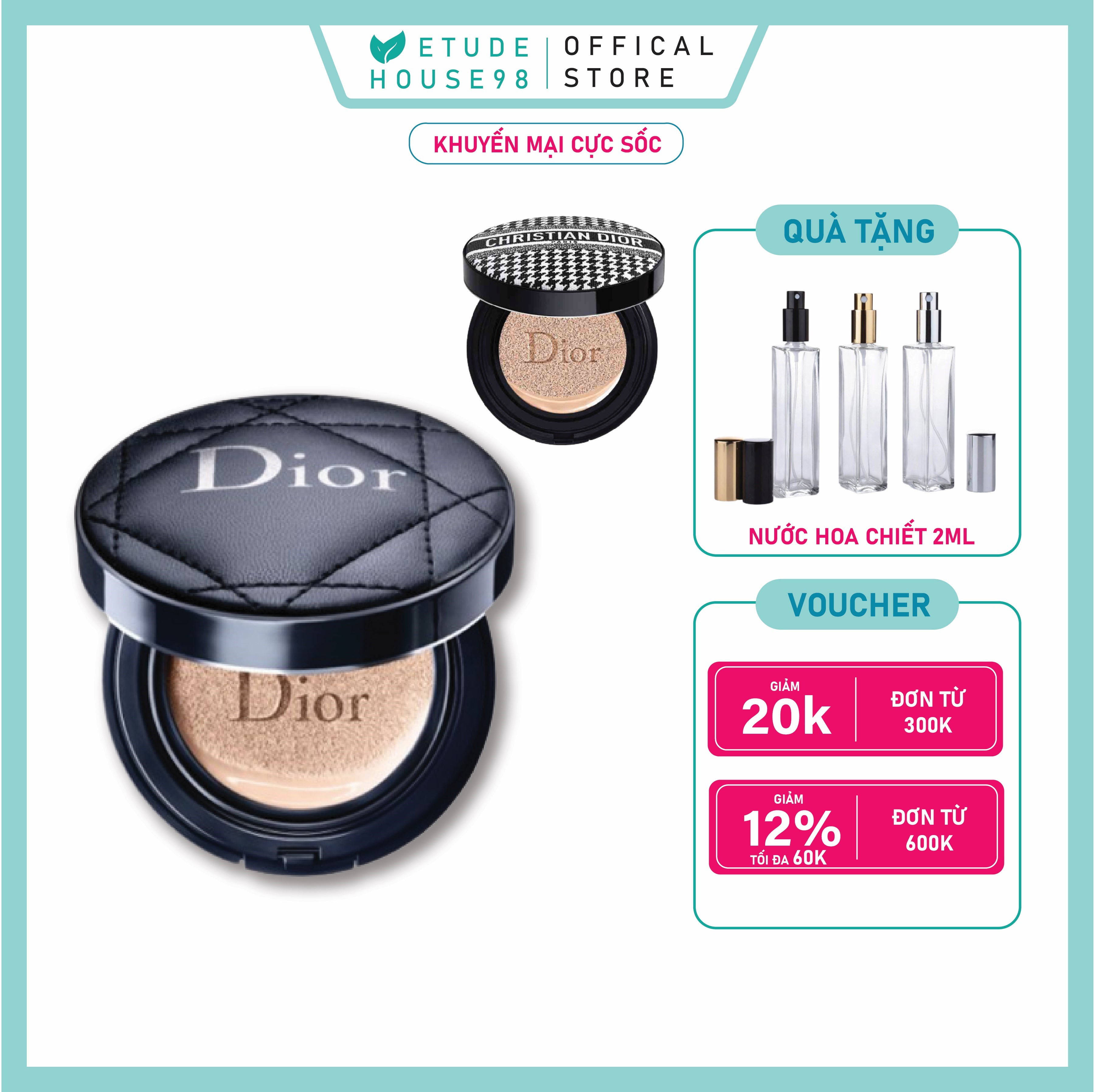 DIOR Dior Forever Couture Perfect Cushion Glow Foundation  Harrods US