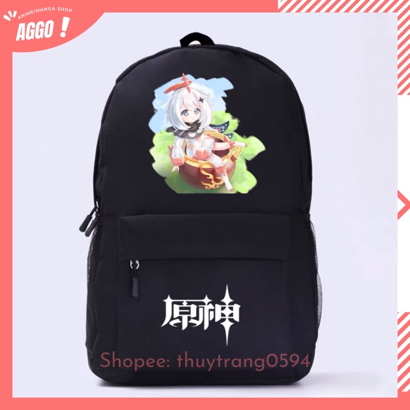 [ NHIỀU MẪU] Balo Đi Học game Genshin Impact Cực HOT