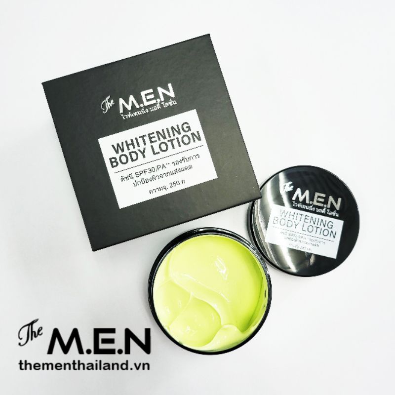 [HCM]Combo Kem dưỡng trắng da Lotion và sữa tắm cho nam The MEN Thái Lan