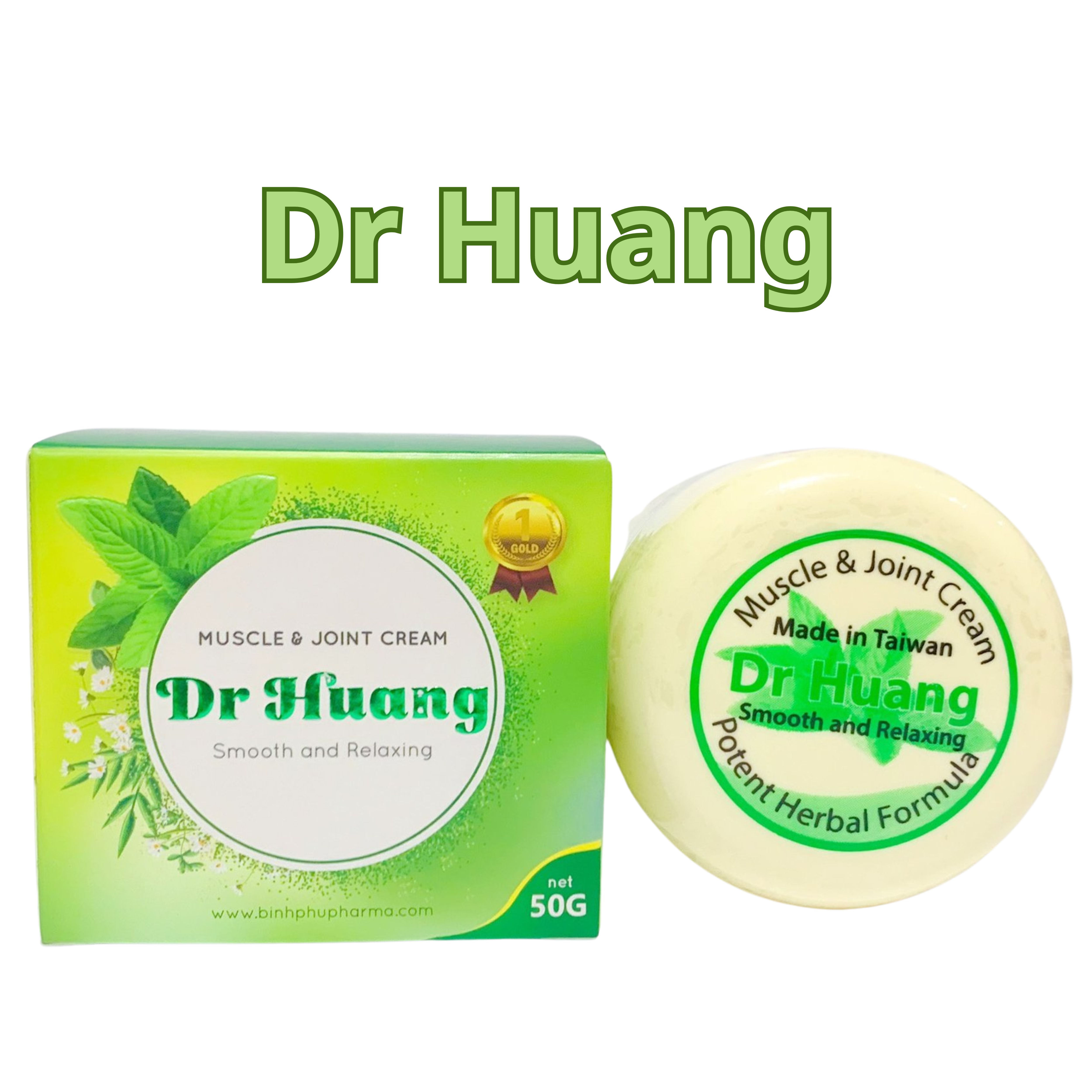 Dầu Thảo Dược Dr. Huang Hộp 60ml (Đài Loan)
