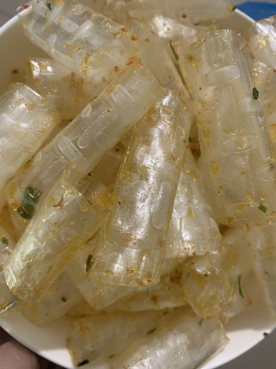BÁNH TRÁNG CUỘN TRỘN chay - mặn đều dùng được ( bịch 1kg- siêu to )