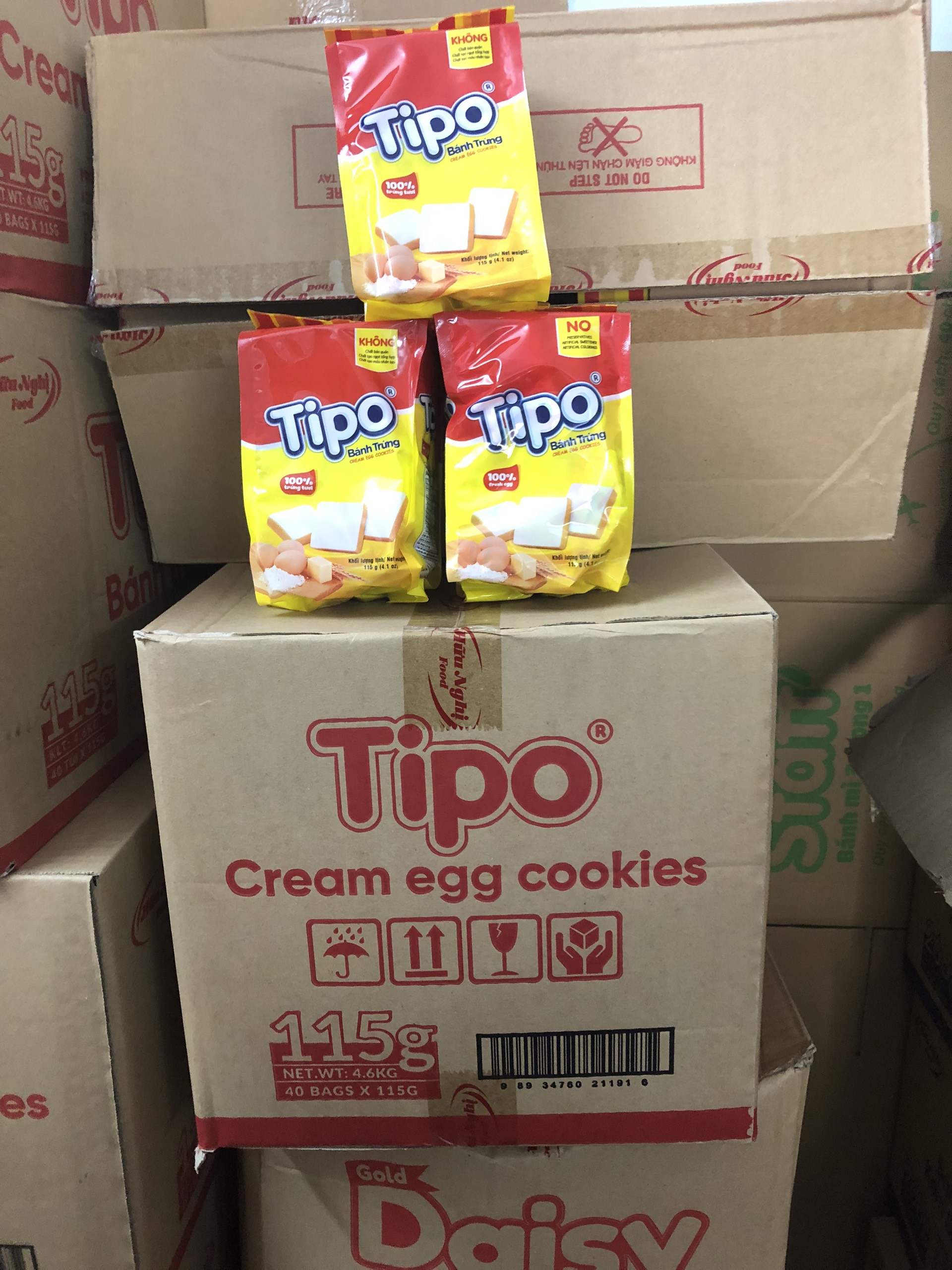Bánh Tipo Trứng 115g