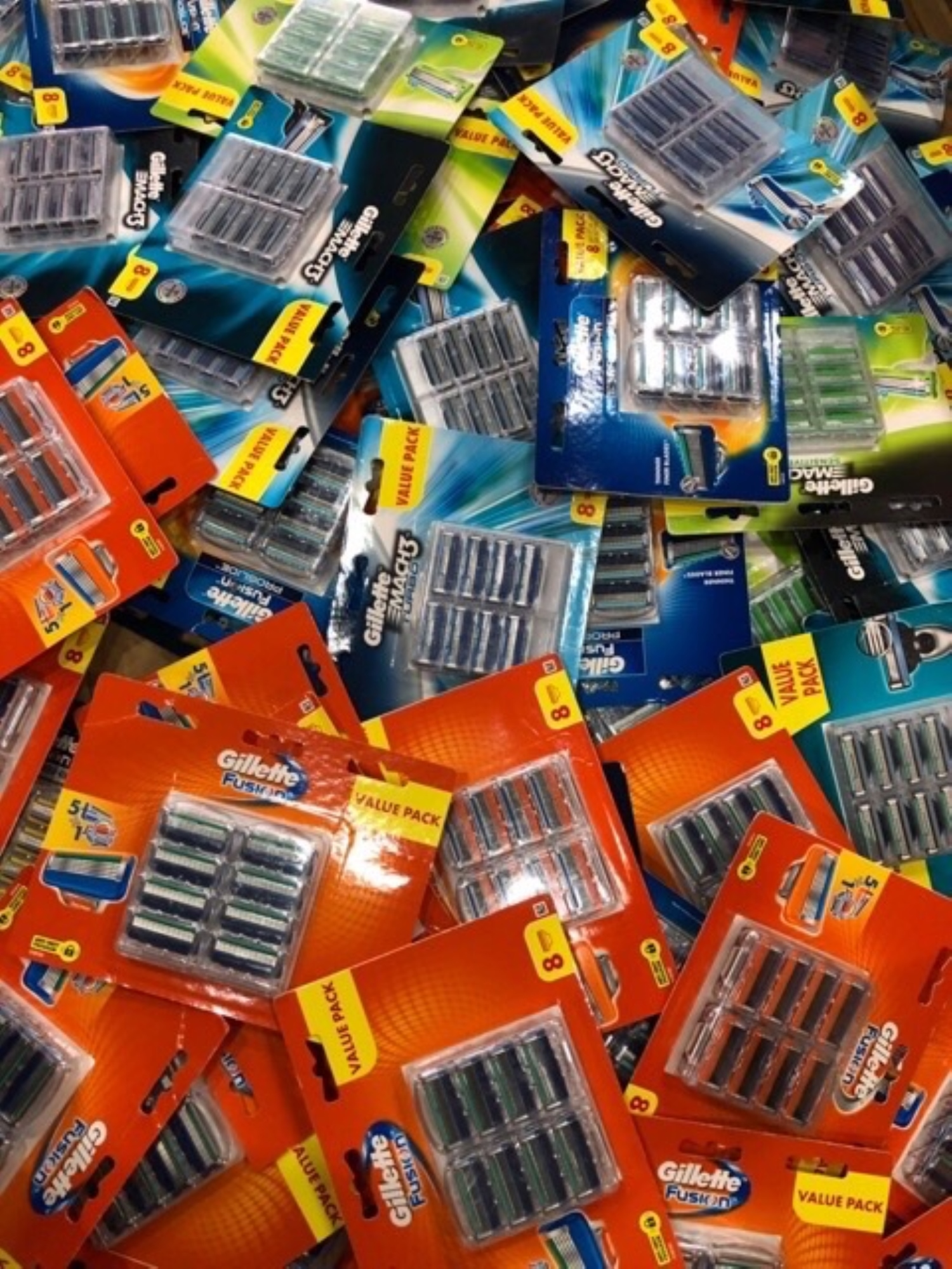 ▪✆ Lưỡi dao cạo râu Gillette 5 lưỡi Fusion/Proglide/Proshield