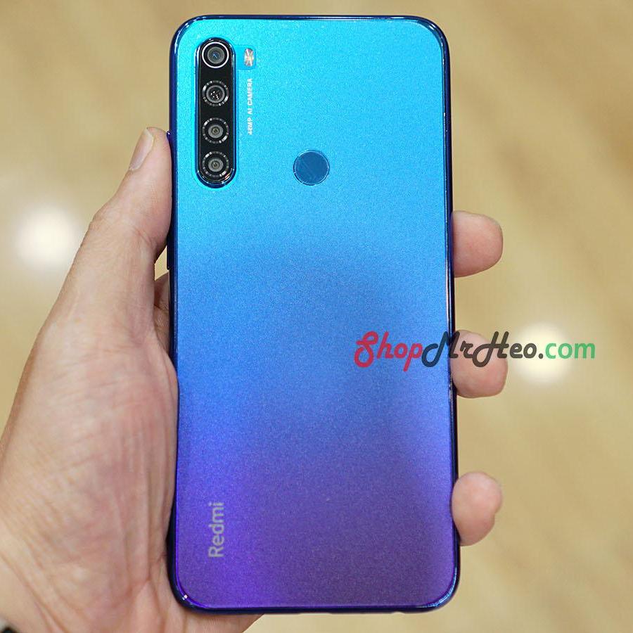 [HCM]Bộ 3 Skin Dán Mặt Sau Lưng Vân 3D Carbon Xiaomi Redmi Note 8