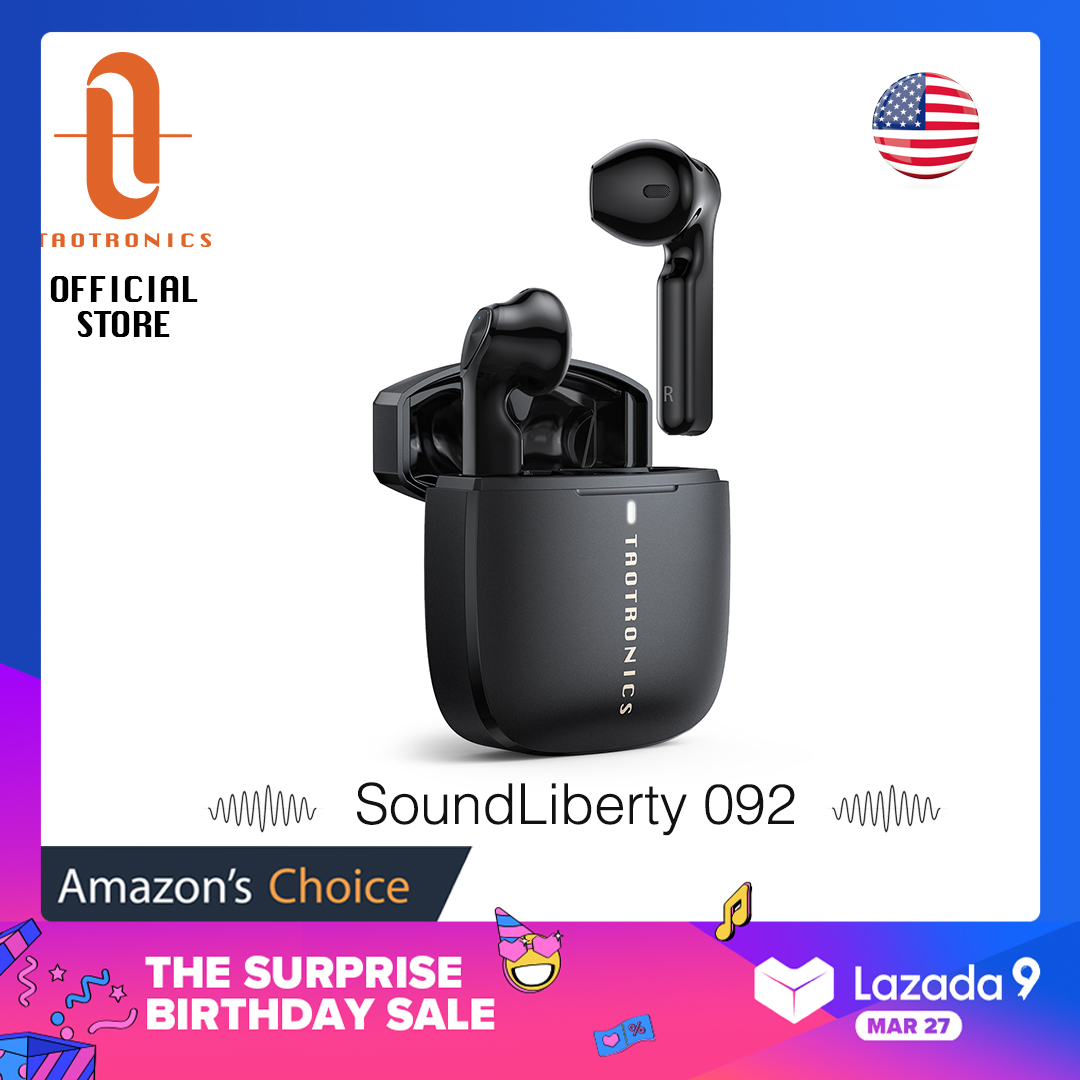 >> BÁO GIÁ AMORUS DACOM TAI NGHE BLUETOOTH KHÔNG DÂY ỔN ĐỊNH BẢO VỆ CHỐNG NƯỚC L05 IPX7, TAI NGHE THỂ THAO CÓ MICRÔ | Shopee Lazada Sendo Tiki mới nhất 146 Tai Nghe Bluetooth Không Dây TaoTronics TT-BH092 Sound Liberty 92, Tai Nghe Không Dây Âm Thanh Nổi Hi-Fi, Thời Lượng Phát 30 Giờ, Chống Nước IPX7, Điều Khiển Cảm Ứng Thông Minh, Mic Tích Hợp, Sạc USB-C