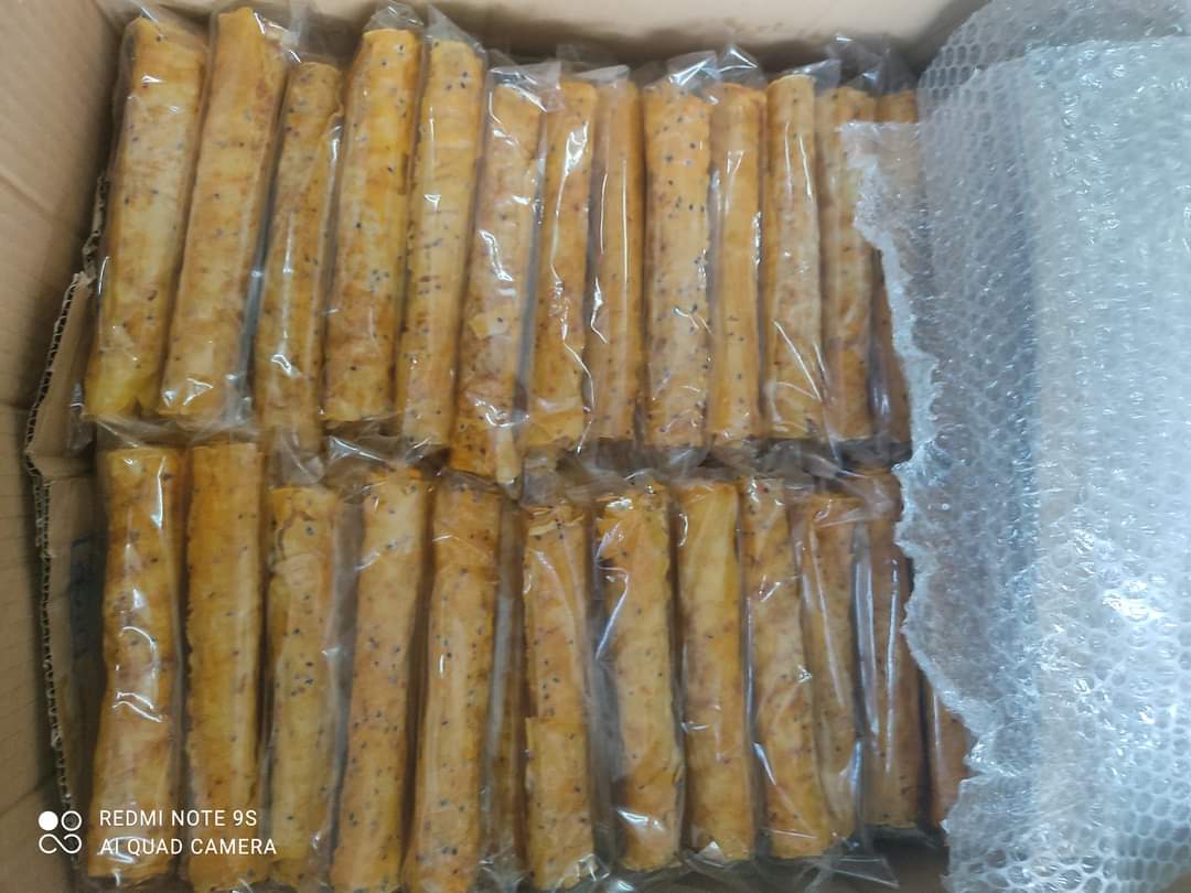 Bánh tráng mắm ruốc chà bông - đặc sản phan rang