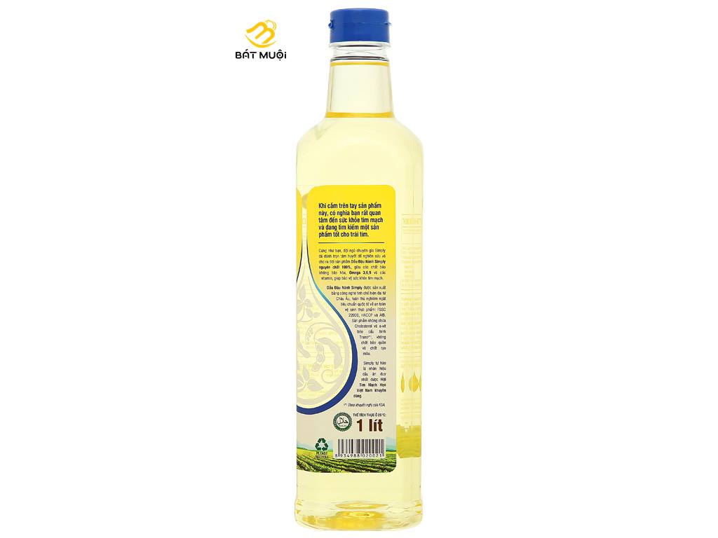 Dầu thực vật Simply chai 1 lít - BAT MUOI