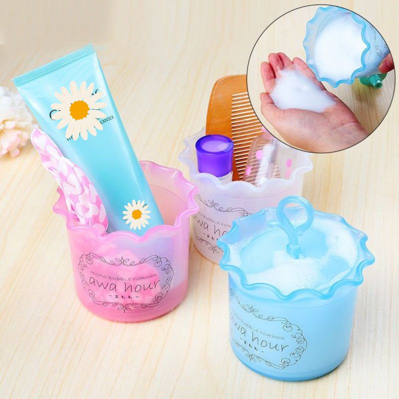 Cốc tạo bọt sữa rửa mặt, đựng đồ dùng đa năng