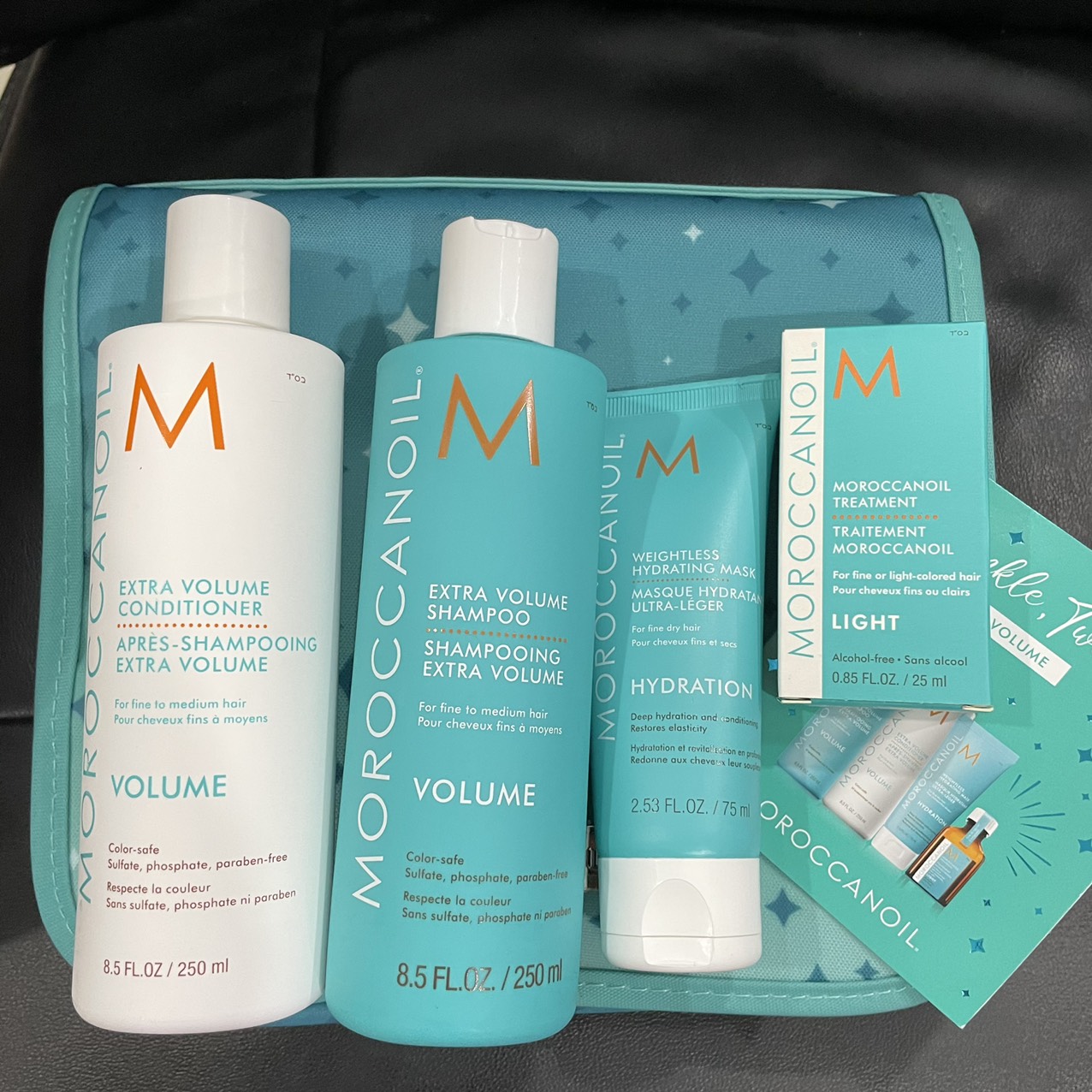 Dầu gội xả tăng phồng tóc Moroccanoil Volume 250mlx2