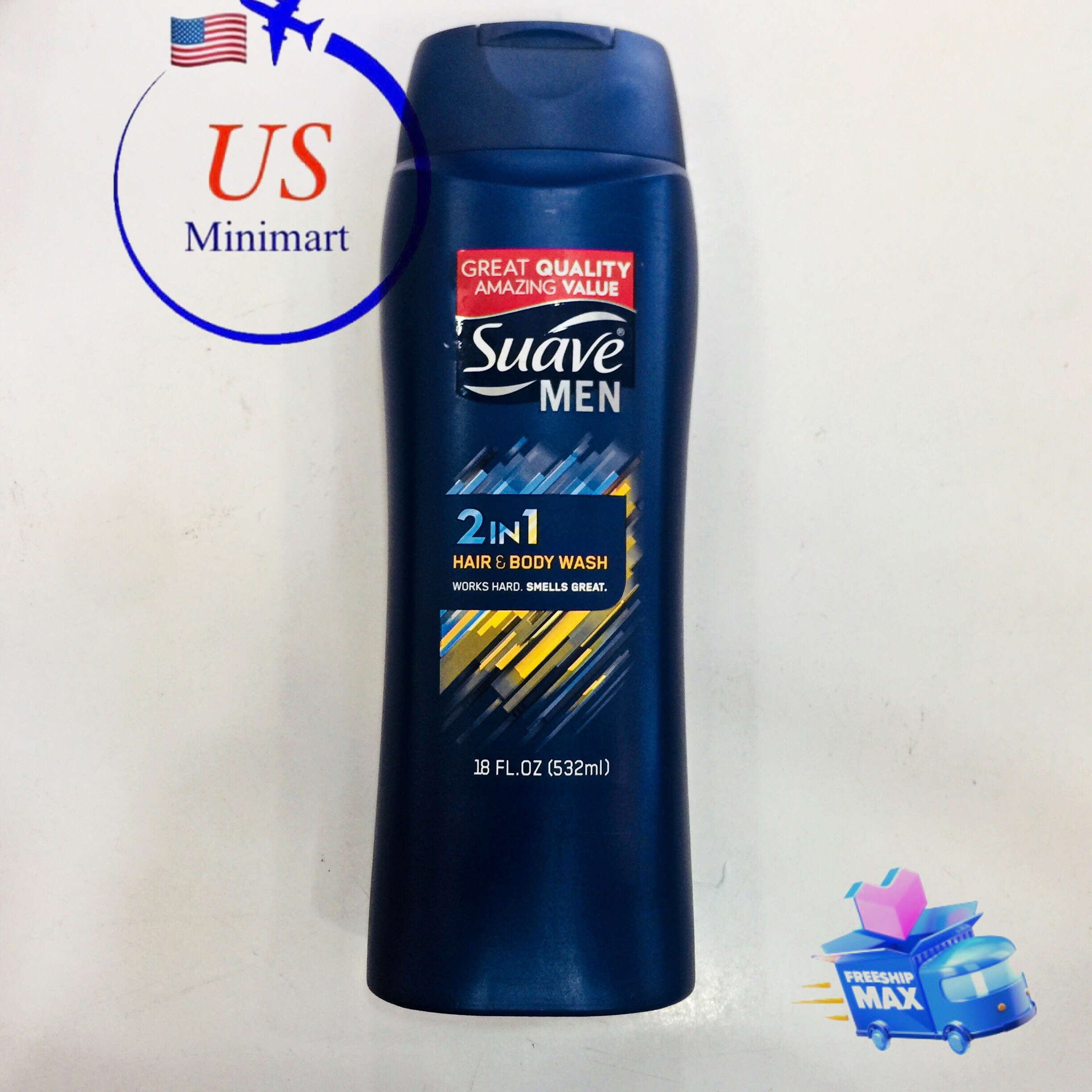 Suave Men 532ml - US MINIMART