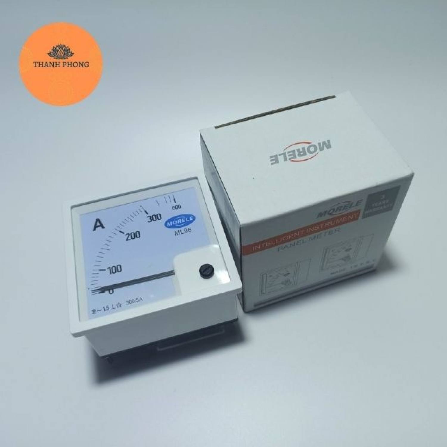 Đồng Hồ Ampe Kế 50~2000/5A 96*96 Morele