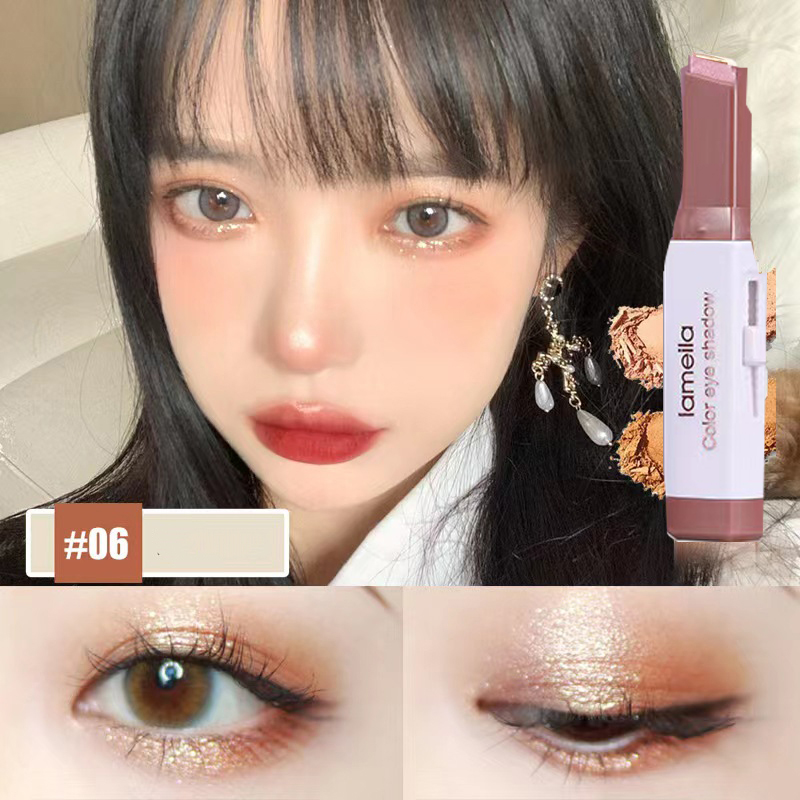 Eye Shadow 2 Line of Lameila Color Eye Shadow - strong Color, not floating 3.8g
