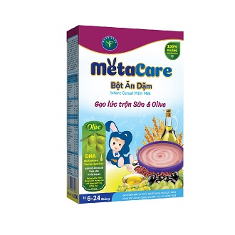 BAD Metacare Gạo lức trộn sữa olive