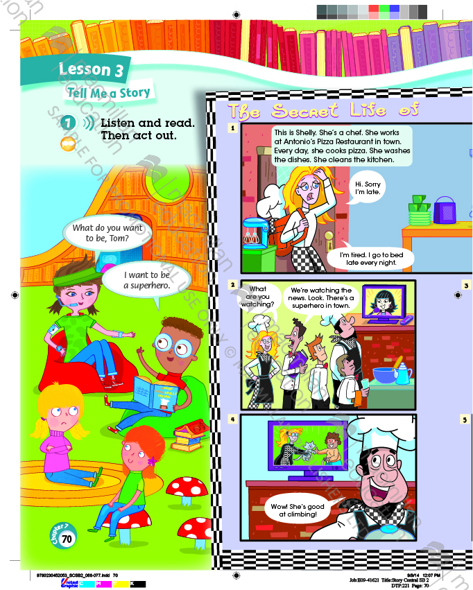 Sách - dtpbooks - Story Central Level 2 Student's Book + Ebook Pack